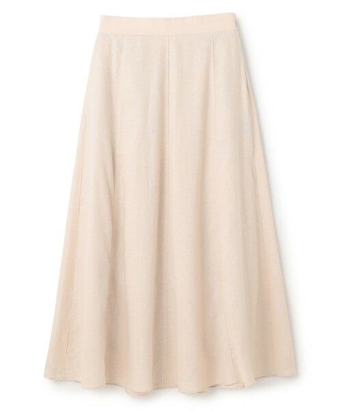 UNFILO / アンフィーロ ミニ・ひざ丈スカート | リネンレーヨン セミフレアスカート | 詳細6