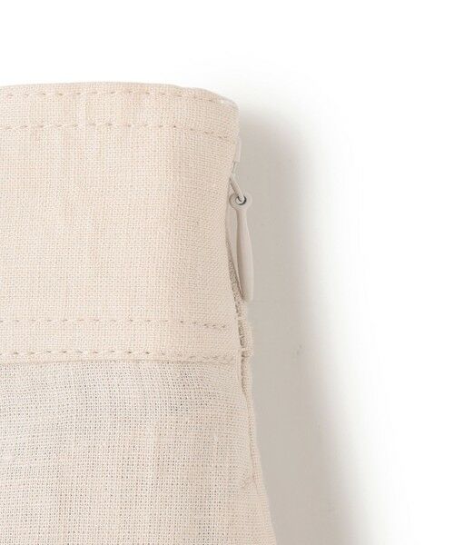 UNFILO / アンフィーロ ミニ・ひざ丈スカート | リネンレーヨン セミフレアスカート | 詳細9