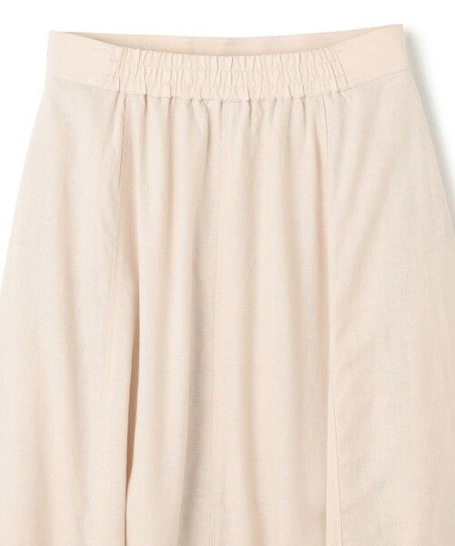 UNFILO / アンフィーロ ミニ・ひざ丈スカート | リネンレーヨン セミフレアスカート | 詳細11