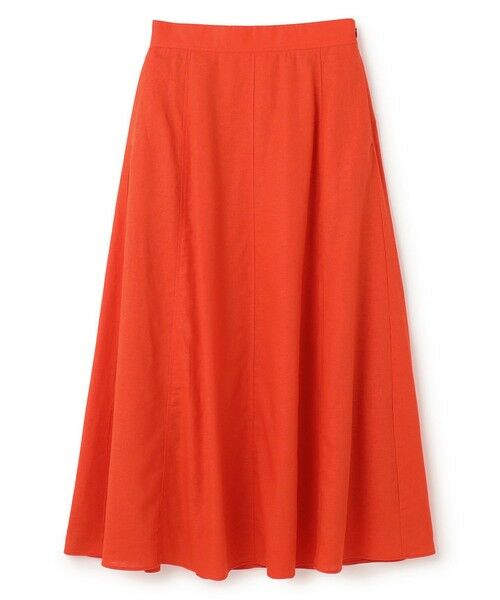 UNFILO / アンフィーロ ミニ・ひざ丈スカート | リネンレーヨン セミフレアスカート | 詳細19