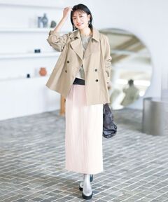 UNFILO / アンフィーロ ミニ・ひざ丈スカート | タックスカート