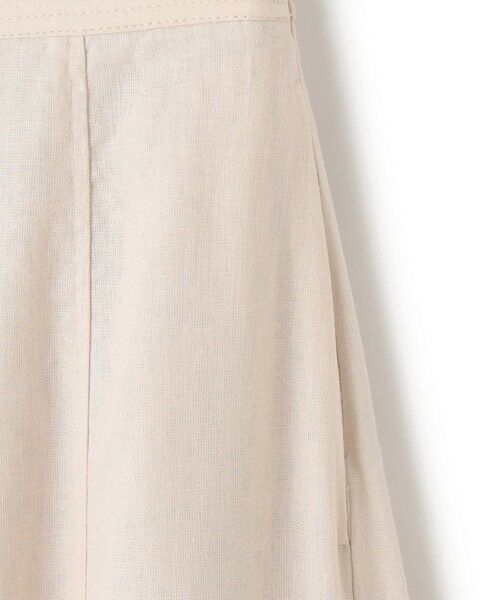 UNFILO / アンフィーロ ミニ・ひざ丈スカート | リネンレーヨン セミフレアスカート | 詳細10