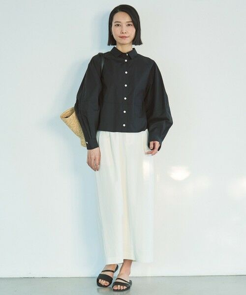 UNFILO / アンフィーロ ミニ・ひざ丈スカート | タックスカート | 詳細1