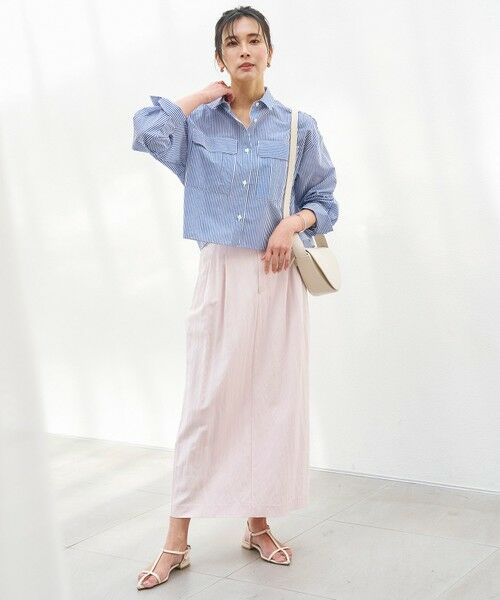 UNFILO / アンフィーロ ミニ・ひざ丈スカート | タックスカート | 詳細4