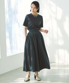 UNFILO / アンフィーロ ミニ・ひざ丈スカート | FINE MOVE タックスカート