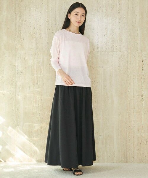 UNFILO / アンフィーロ ミニ・ひざ丈スカート | FINE MOVE タックスカート | 詳細9