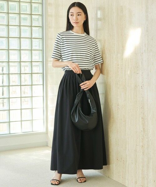 UNFILO / アンフィーロ ミニ・ひざ丈スカート | FINE MOVE タックスカート | 詳細7