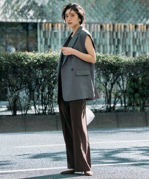 UNFILO / アンフィーロ ベスト | TENNEN TOUCH テーラードジレ | 詳細14