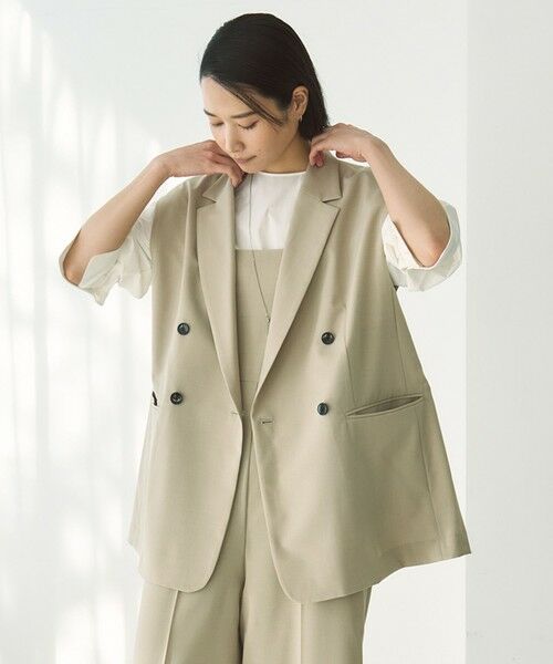 UNFILO / アンフィーロ ベスト | TENNEN TOUCH テーラードジレ | 詳細3