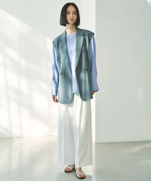 UNFILO / アンフィーロ ベスト | TENNEN TOUCH テーラードジレ | 詳細15