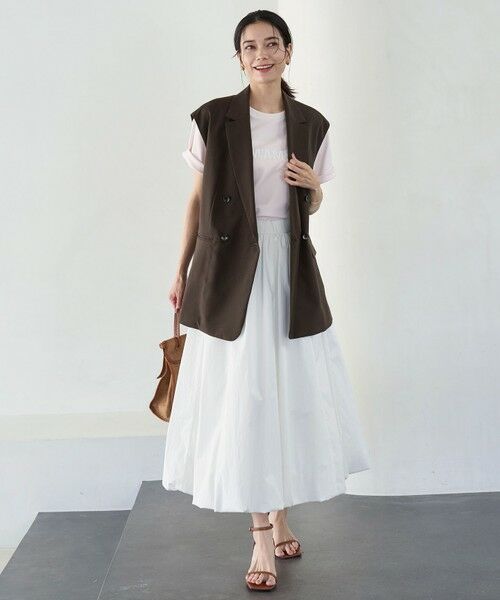 UNFILO / アンフィーロ ベスト | TENNEN TOUCH テーラードジレ | 詳細18