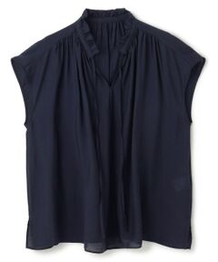 UNFILO / アンフィーロ シャツ・ブラウス | ヴィンテージシアー ギャザーブラウス