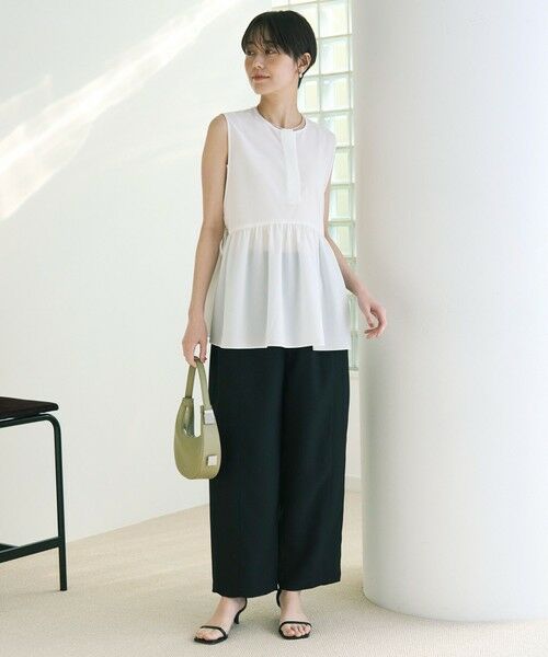 UNFILO / アンフィーロ シャツ・ブラウス | BREEZEMOVE ペプラムブラウス | 詳細2