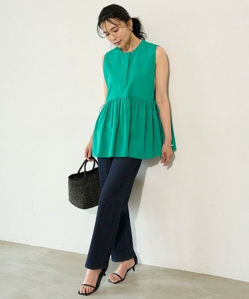 UNFILO / アンフィーロ シャツ・ブラウス | BREEZEMOVE ペプラムブラウス | 詳細5