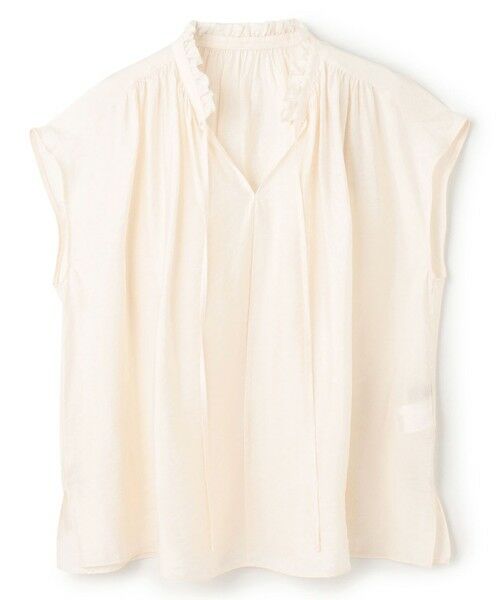 UNFILO / アンフィーロ シャツ・ブラウス | ヴィンテージシアー ギャザーブラウス | 詳細3