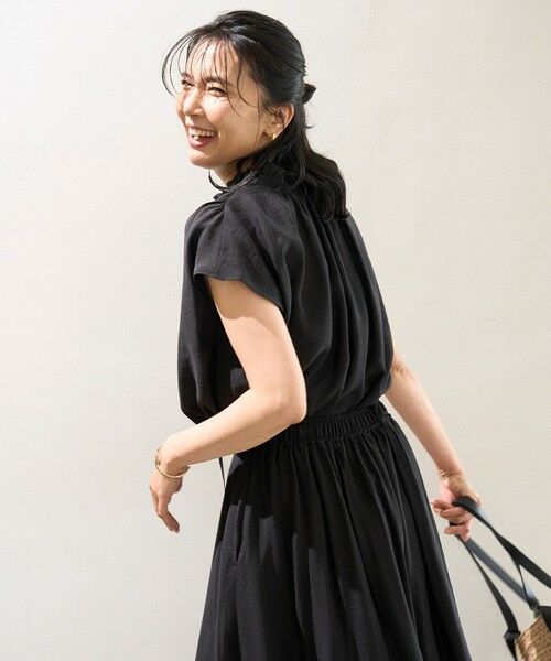 UNFILO / アンフィーロ シャツ・ブラウス | ヴィンテージシアー ギャザーブラウス | 詳細17