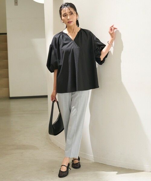 UNFILO / アンフィーロ シャツ・ブラウス | BREEZEMOVE ボリュームブラウス | 詳細12