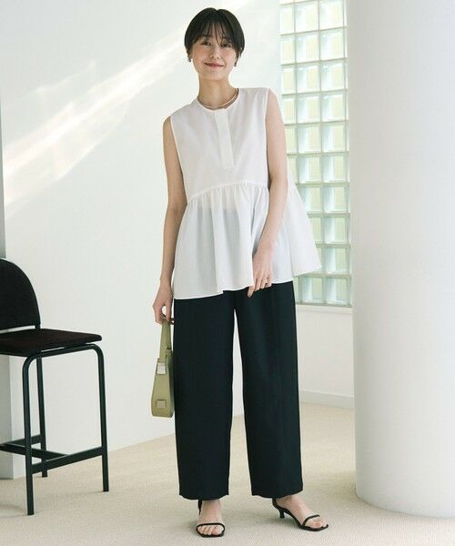 UNFILO / アンフィーロ シャツ・ブラウス | BREEZEMOVE ペプラムブラウス | 詳細3