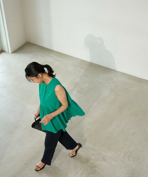 UNFILO / アンフィーロ シャツ・ブラウス | BREEZEMOVE ペプラムブラウス | 詳細7