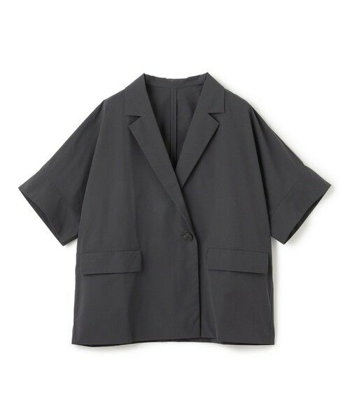 UNFILO / アンフィーロ テーラードジャケット | 【mi-molletコラボ】FINE MOVE ハーフスリーブジャケット | 詳細3