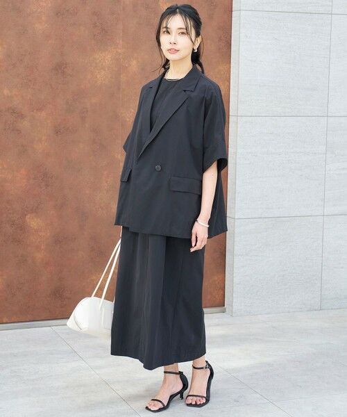 UNFILO / アンフィーロ テーラードジャケット | 【mi-molletコラボ】FINE MOVE ハーフスリーブジャケット | 詳細12