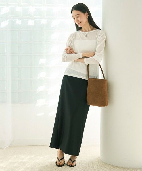 UNFILO / アンフィーロ カットソー | シアー スラブロンT | 詳細2