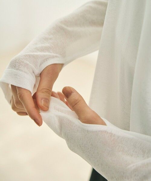 UNFILO / アンフィーロ カットソー | シアー スラブロンT | 詳細3