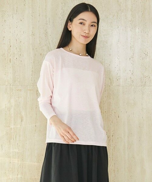 UNFILO / アンフィーロ カットソー | シアー スラブロンT | 詳細5