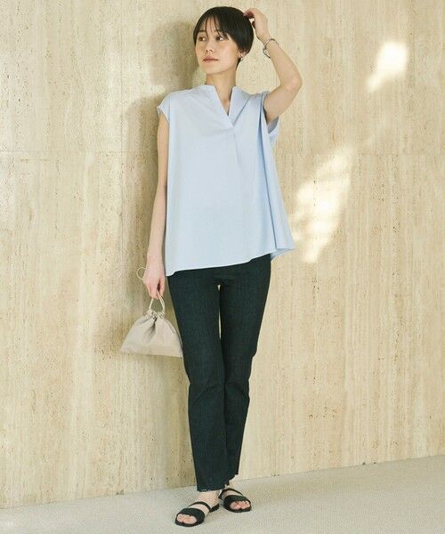 UNFILO / アンフィーロ カットソー | ヒートシールドジャージー キーネック レイヤーT | 詳細8