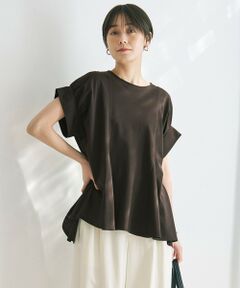 【美品】UNFILO 【防シワ/UVケア】ビスチェ レイヤードT 防シワ/UVケア】ビスチェ レイヤードT（Tシャツ/カットソー