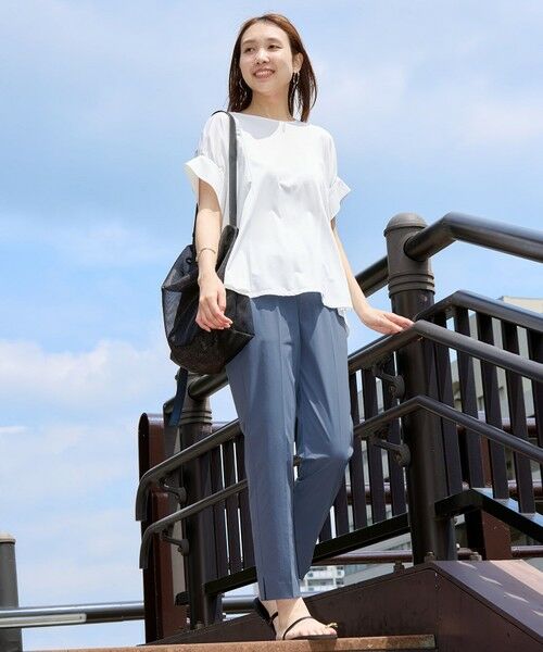 UNFILO / アンフィーロ カットソー | ヒートシールドジャージー ボリュームフレアT | 詳細3