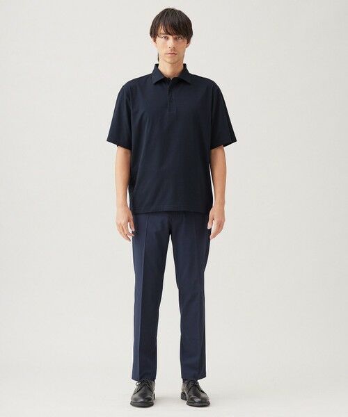 メンズノンノWEB掲載】快適さらさら冷感POLO【男女兼用/接触冷感
