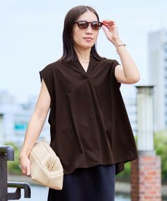 UNFILO / アンフィーロ カットソー | ヒートシールドジャージー キーネック レイヤーT