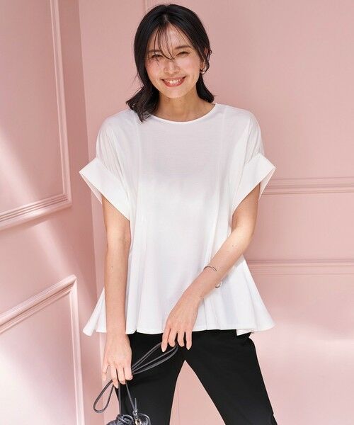 UNFILO / アンフィーロ カットソー | ヒートシールドジャージー ボリュームフレアT | 詳細4