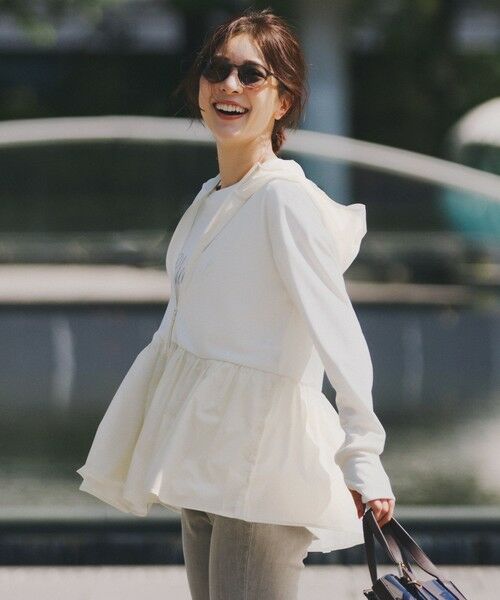 UNFILO / アンフィーロ パーカー | 【ZIP!放映】ラッシュガード ペプラムフーディ | 詳細2