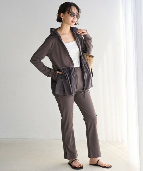 UNFILO / アンフィーロ パーカー | 【ZIP!放映】ラッシュガード ペプラムフーディ | 詳細15