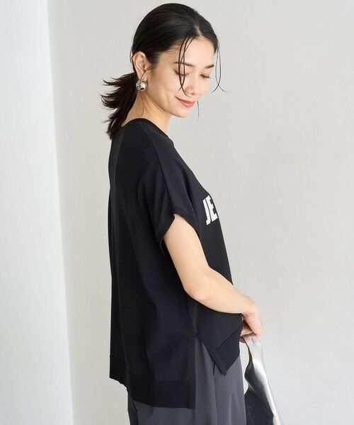 UNFILO / アンフィーロ ニット・セーター | スゴ機能美 ロゴフレンチスリーブ ニット | 詳細11