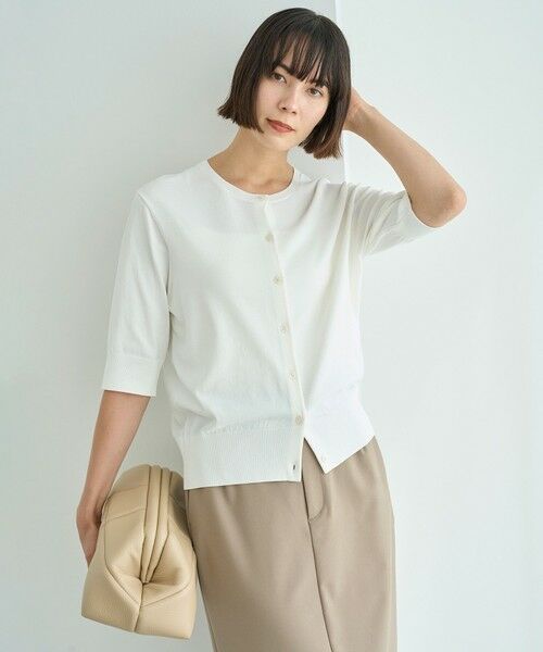 UNFILO / アンフィーロ カーディガン・ボレロ | スゴ機能美 ハーフスリーブ カーディガン | 詳細1