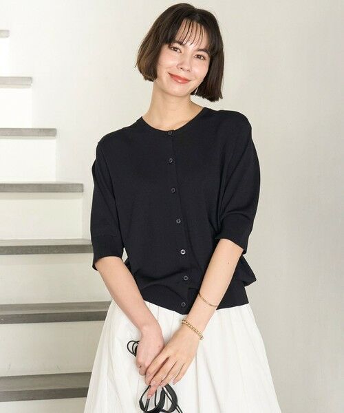 UNFILO / アンフィーロ カーディガン・ボレロ | スゴ機能美 ハーフスリーブ カーディガン | 詳細14