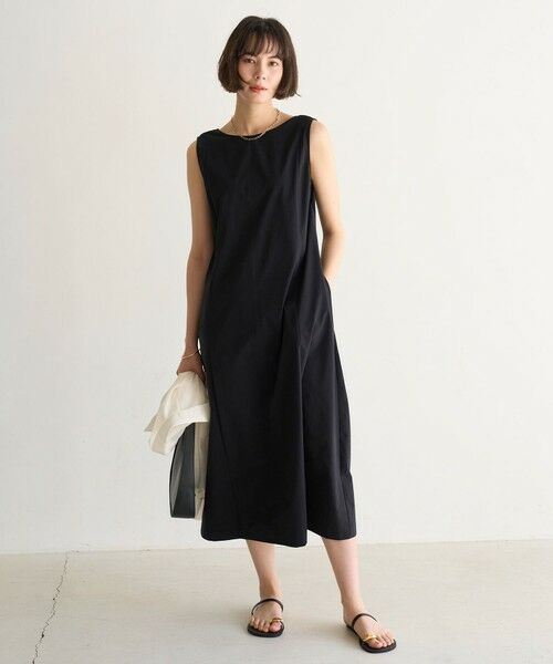 UNFILO / アンフィーロ ロング・マキシ丈ワンピース | 【GOCOCi/ワコール】FINE MOVE コクーンワンピース | 詳細19