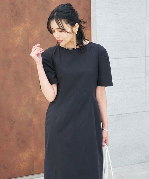 UNFILO / アンフィーロ ロング・マキシ丈ワンピース | 【mi-molletコラボ】FINE MOVE Iラインワンピース | 詳細2