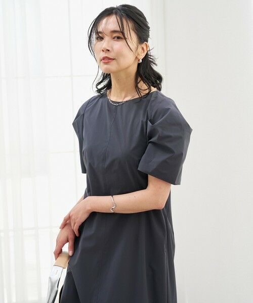 極美品 M⭐︎マークアンドロナ フーデッドワンピース ウエストマークジャガードワンピース オケージョン フォーマル