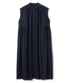 UNFILO / アンフィーロ ロング・マキシ丈ワンピース | ヴィンテージシアー ギャザーワンピース