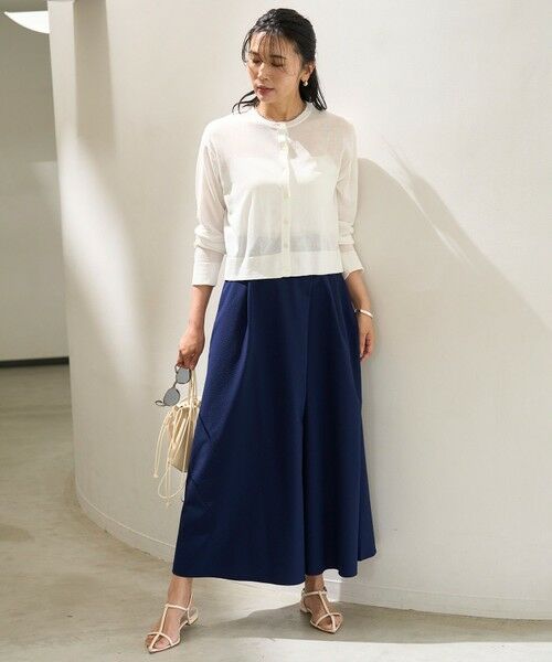 UNFILO/アンフィーロ 【撥水/UVカット】FINE MOVE SUCKER ラップパンツ ダークブルー S UNFILO/アンフィーロ 【撥水/UVカット】FINE MOVE SUCKER ラップパンツ ダークブルー S