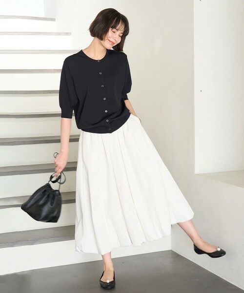 UNFILO / アンフィーロ ミニ・ひざ丈スカート | 【STORY×UNFILOコラボ】バルーンスカート | 詳細1