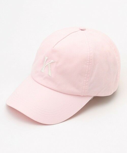 UNFILO / アンフィーロ キャップ | レターキャップ(ピンク(K))