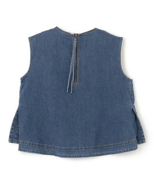 UNFILO / アンフィーロ シャツ・ブラウス | UNFILO DENIM LIGHT ノースリーブブラウス | 詳細5