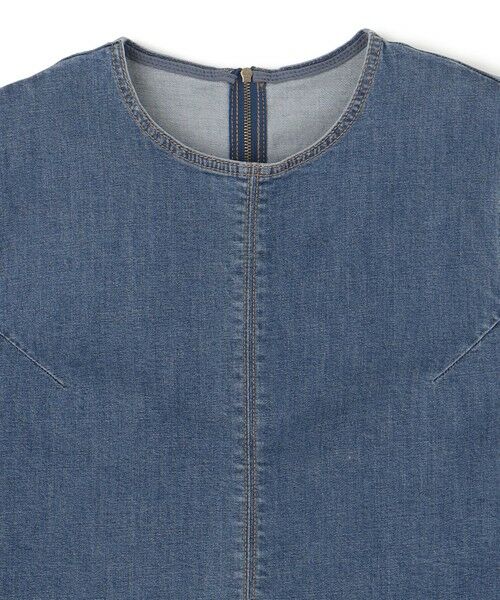 UNFILO / アンフィーロ シャツ・ブラウス | UNFILO DENIM LIGHT ノースリーブブラウス | 詳細6