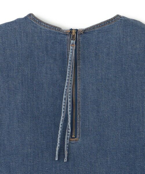 UNFILO / アンフィーロ シャツ・ブラウス | UNFILO DENIM LIGHT ノースリーブブラウス | 詳細9