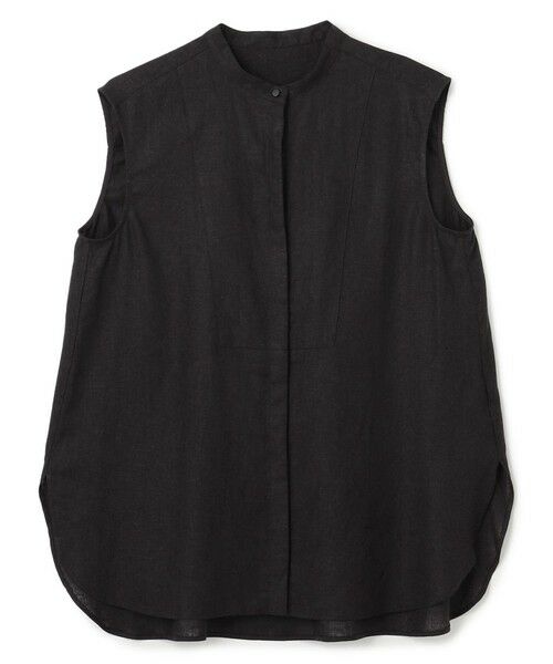 UNFILO / アンフィーロ シャツ・ブラウス | リネンレーヨン ノースリーブブラウス | 詳細15